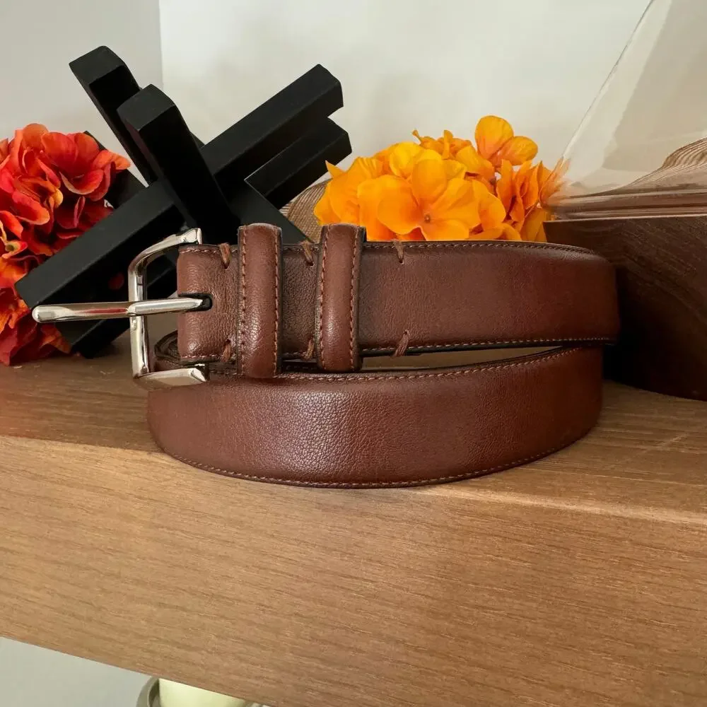 BGG Men's Faux Leather Belt